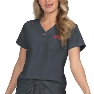 Black KOI Large Scrub Set Betsey Johnson